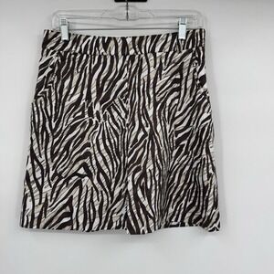 Golfino Combined Golf Skirt/Shorts Skort Size US 6 UK 10 Animal‎ Print